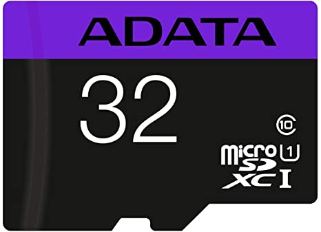 ADATA AUSDH32GUICL10-RA1 Premier 32 GB Micro SDHC/SDXC UHS-I U1 Memory Card with One Adapter