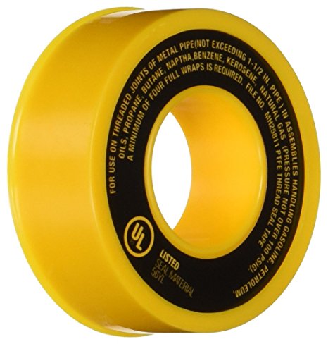 Harvey 017065 Gas Line PTFE Thread Seal Tape