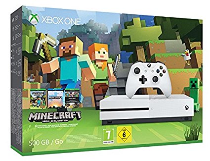 Xbox One S Minecraft Console Bundle 500GB