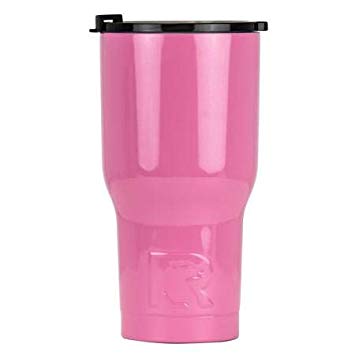 RTIC Double Wall Vacuum Insulated Tumbler, 20 oz, Rose Petal