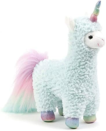 GUND Cotton Candy Plush Stuffed Llamacorn 11"