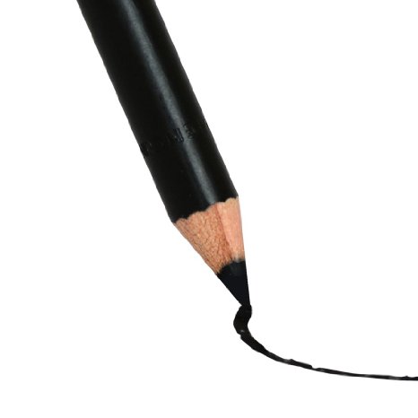 Black Eyeliner Pencil Makeup - 99 Natural and Vegan Long Lasting Smoothly Glides to Create Any Perfect Line No Irritation Safe for Sensitive Eyes No Toxic Chemicals