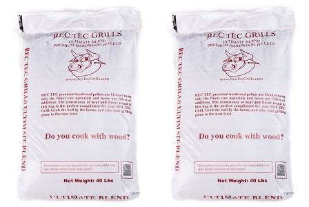 RecTec Grills Ultimate Blend Pellets, 40 lb (2-Pack)