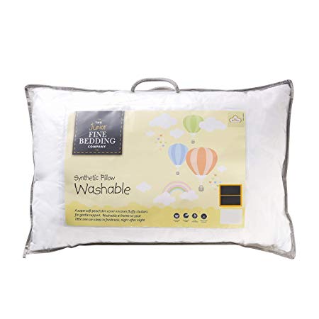 The Fine Bedding Company Kids Pillow - Washable Microfibre Fill - Junior Collection