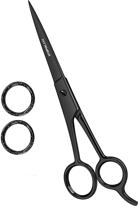 Professional Barber Hair Cutting Scissors/Shears (Black)