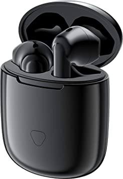 SoundPEATS Bluetooth 5.0 True Wireless Earbuds Smart Touch Control, 30 Hours Cycle Playtime in-Ear Earphones with Charging Case, Single/Twin Mode CVC 6.0, Waterproof TWS Stereo Headphones with Mic