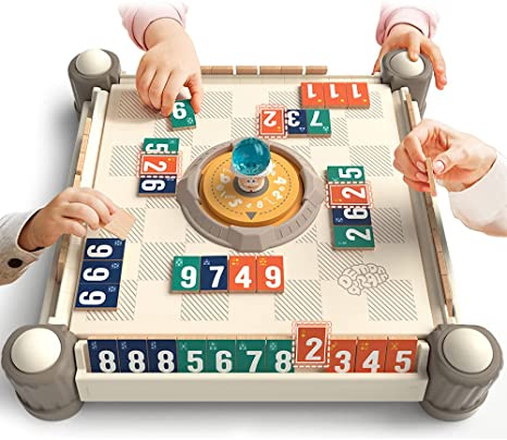 TOP BRIGHT Number Learning Educational Toy for Kids Wooden Number Puzzle Sorting Counting Toys for Boys Girls Teens STEM Toys Matching Board Game Birthday