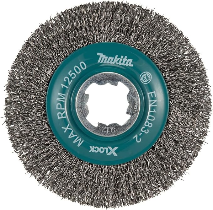 Makita D-72665 X-Lock 4-1/2" Carbon Steel Crimped Wire Wheel Brush