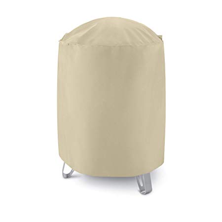 UNICOOK Outdoor Heavy Duty Smoker Cover, 30" Dia x 36" H, Perfect for Weber Char-Broil Smokers/Grills, Desert Sand
