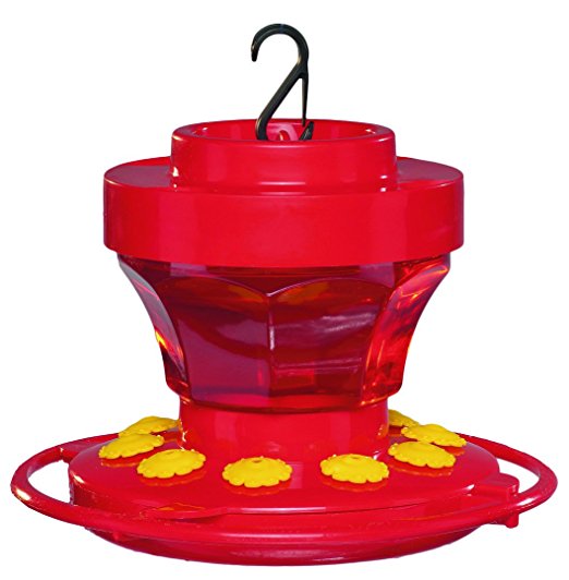 First Nature 3091 16-Ounce Hummingbird Flower Feeder