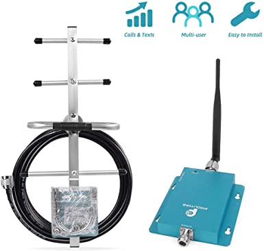 3G Cell Phone Signal Booster for Home and Office Use - Reduce Dropped Calls for Most Carriers