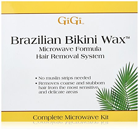 Gigi Brazilian Bikini Wax Microwave Kit, 16 Ounce