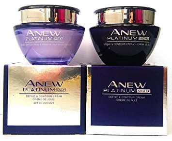 AVON Anew Platinum : Day Cream   Night Cream SET !