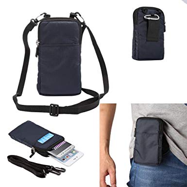 Universal Crossbody Cell Phone Purse Waist Pack Bag For Outdoor Sports Moblie Phone Carrying Cases Shoulder Belt Bag Pouch for iPhone 7 6/6S Plus Samsung Galaxy Phones Under 6.0'' From WaitingU