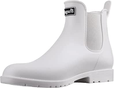 Asgard Women's Ankle Rain Boots Waterproof Chelsea Boots