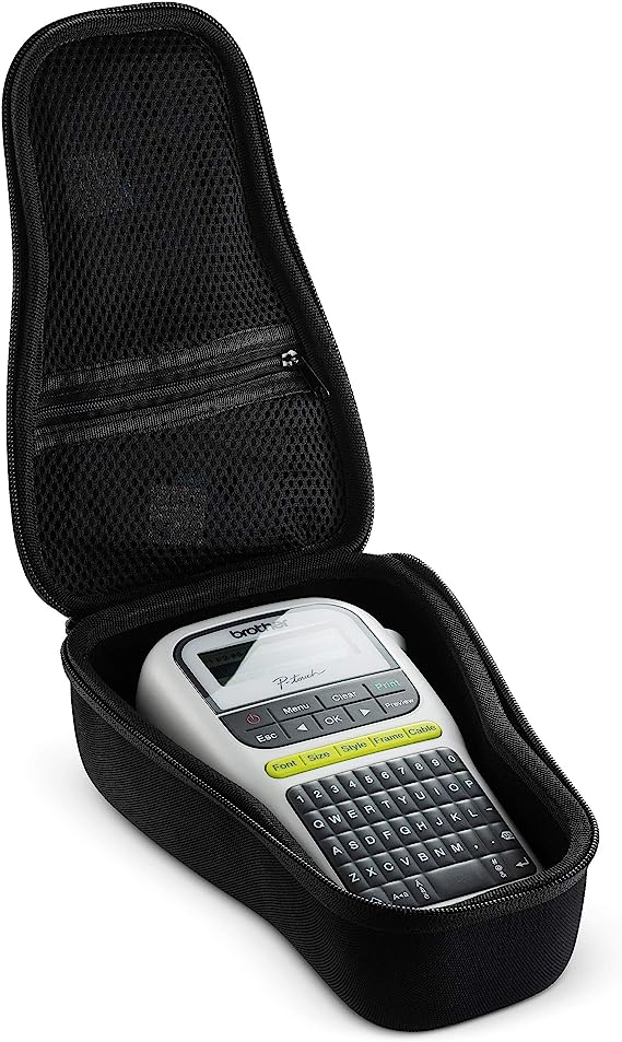caseling Hard Case Fits Brother P-Touch PTH110 Easy Portable Label Maker. (case only)