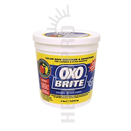 Earth Friendly - OXO Brite Color Safe Whitener & Brightener For Laundry & Stain Removal Fragrance-Free - 3.6 lbs.