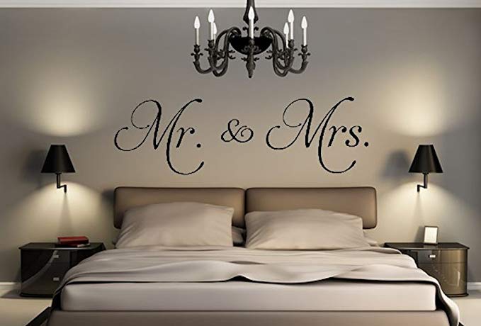 Mr. & Mrs. Decal 11x 23