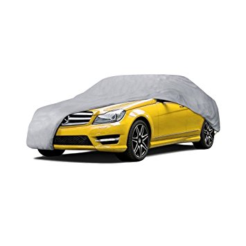 PRÜUF™ Heavy Duty Executive Car Cover | 3 Under Car Straps | Fully Waterproof | Fully Windproof | Breathable | Stormproof | Developed for Extreme Conditions | Different Sizes Available | 5-Year-Guarantee …