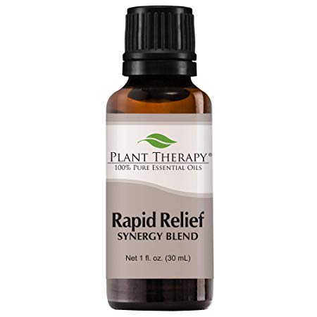 Plant Therapy Rapid Relief Synergy Essential Oil 100% Pure, Undiluted, Therapeutic Grade (30 ml (1 oz))