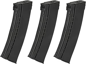 Lancer Tactical 420 Round AK Hi-Capacity Airsoft Magazine (Black X3)