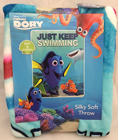 Finding Dory, Just Keep Swimming Throw by Pixar
