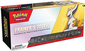 Pokemon TCG: Trainer’s Toolkit 2023 - 4 Packs, Promos, Accessories