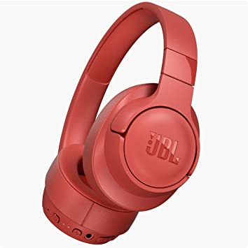 JBL TUNE 750BTNC - Wireless Over-Ear Headphones with Noise Cancellation - Coral