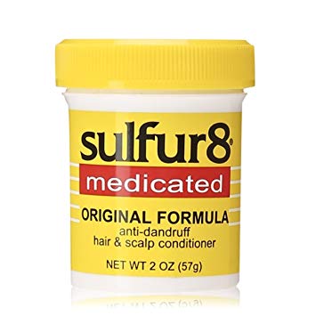 Sulfur8 Medicated Regular Formula Anti-Dandruff Hair and Scalp Conditioner 2 oz (Pack of 2)