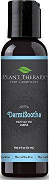 DermiSoothe Carrier Oil Blend. 2 oz. A base for Essential Oils or Massage. (Moisturizes and soothes rough, reddened skin)