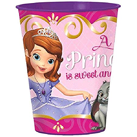 Sofia the First 16-Ounce Plastic Party Cup, Party Supplies