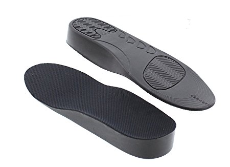 IK206 - Breathable Comfort Height Enhancing Full Length Shoe Insoles For Men - 1 Inches Taller (6.5 to 11.5)