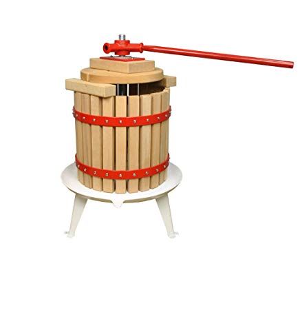 Selections Traditional Fruit and Apple Press (12 Litre) with Straining Bag