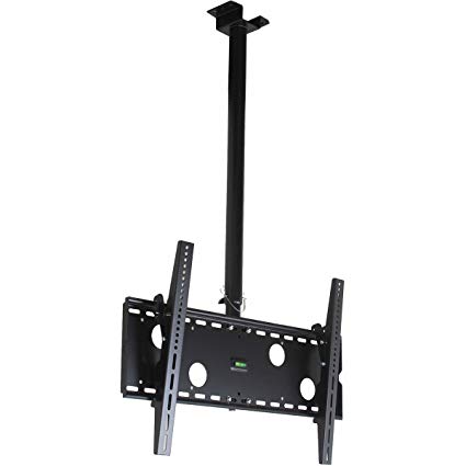 VideoSecu Ceiling Mount Tilt TV Drop Bracket for most 37" to 75" LCD LED Plasma TV and LED TV, Ceiling Pole Extends from 39" to 63" MPC51B B86