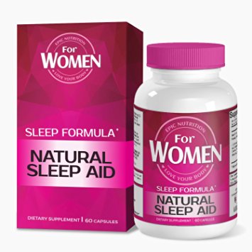 NATURAL SLEEP AID - Non Addictive Sleeping Pills, 60 Capsules