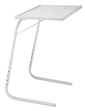 EasyComforts Adjustable Tray Table - White by EasyComforts