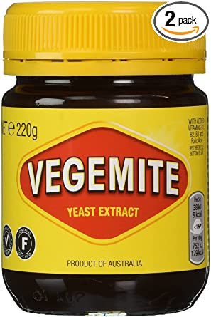 Yeast extract (220 gram) (Vegemite (220 gram) (2-Pack))