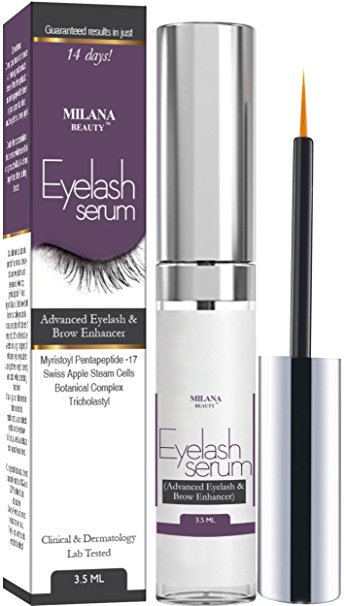 Eyelash Growth Serum & Eyebrow Enhancer - Grows Longer, Fuller, Thicker Lashes & Brows in 30 Day - Enhancing Conditioner Treatment Boosts Regrowth Prevents Thinning Breakage and Fall Out, Made in USA