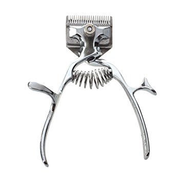 Hand Clipper - TOOGOO(R) Old Fashion Manual Clipper Haircut Hand Push Low Noise Non-Electric Hair Cutter