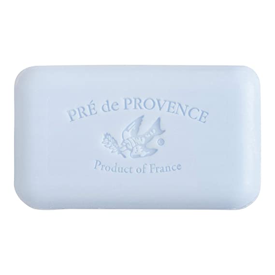 Pre de Provence Artisanal French Soap Bar Enriched sith Shea Butter, Ocean Air, 150 Gram