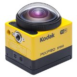 Kodak SP360 16 MP Digital Camera with 1x Optical Image Stabilized Zoom with 1-Inch LCD Yellow