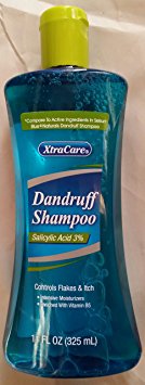 XtraCare 3% Salicylic Acid Dandruff Shampoo Compare to Active Ingredients in Selsun Blue Naturals Dandruff Shampoo