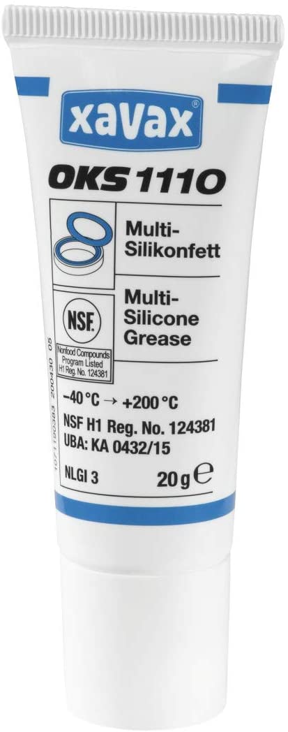 OKS Multi Silicone Grease For the Care and Maintenance of Coffee Machines Food-Safe 2 x 10 g