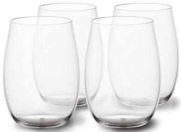 Trinkware Unbreakable Stemless Wine Glasses - Shatterproof Tritan Bpa-free - 16 Oz. Drinkware, Set of 4