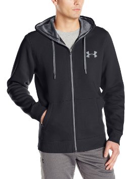 UA Mens Rival Fleece Zip Hoodie