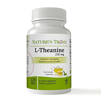 Natures Trove L-Theanine 200mg by Nature's Trove - 120 Vegetarian Capsules