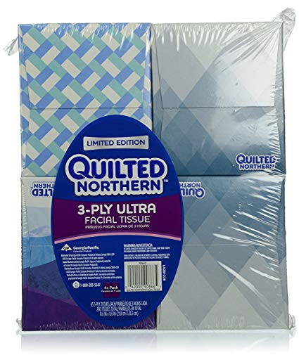 Quilted Northern Ultra Facial Tissue, 4 Count