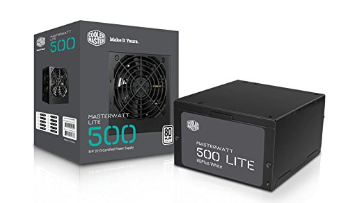 Cooler Master 500 v2 PSU MasterWatt Lite Power Device - Black