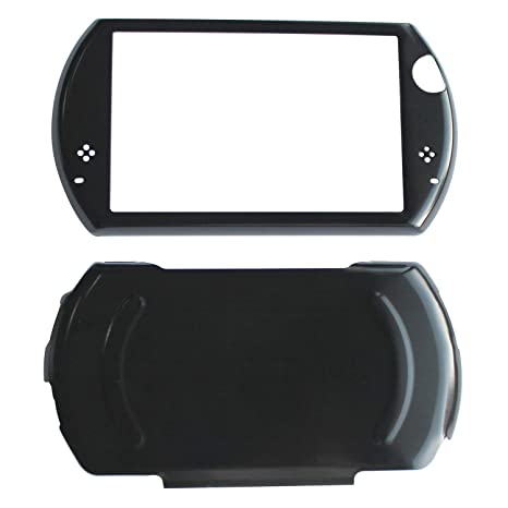 OSTENT Protector Aluminum Travel Carry Hard Shell Case Cover Skin Pouch Compatible for Sony PSP GO Color Black