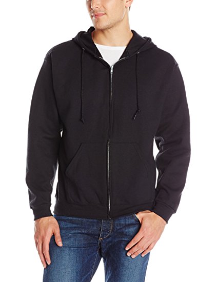 Jerzees Men's Adult Full-Zip Hooded Sweatshirt